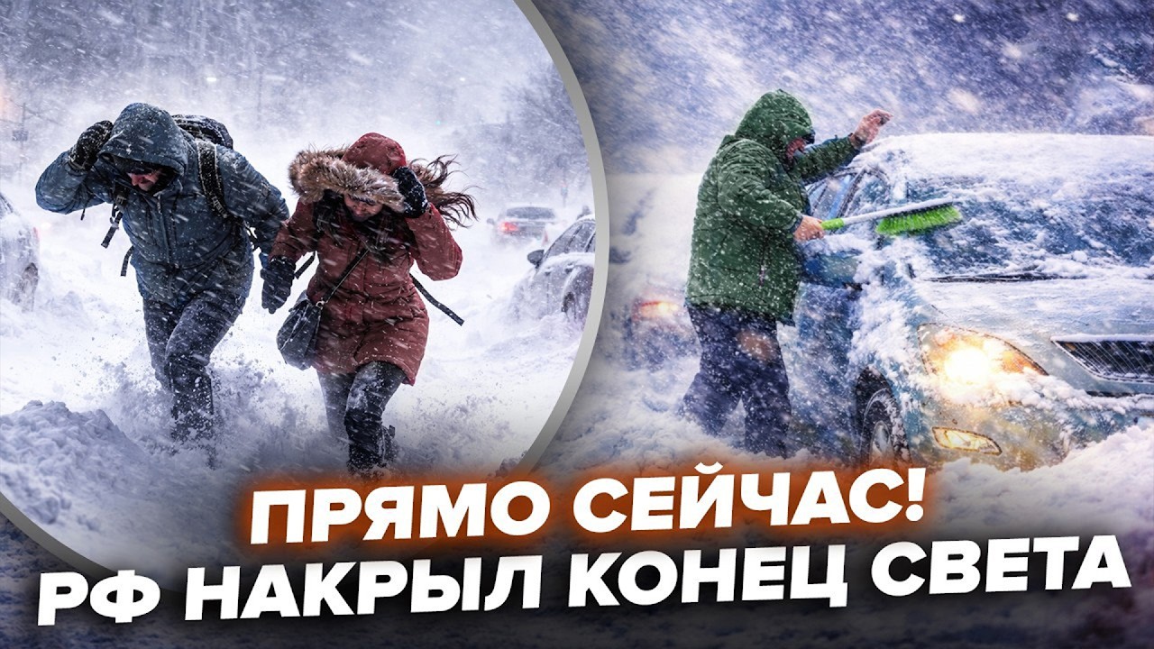 🚨ЭТО КАТАСТРОФА! Города РФ УХОДЯТ ПОД СНЕГ — люди в УЖАСЕ! СИТУАЦИЯ ВЫШЛА ИЗ-ПОД КОНТРОЛЯ