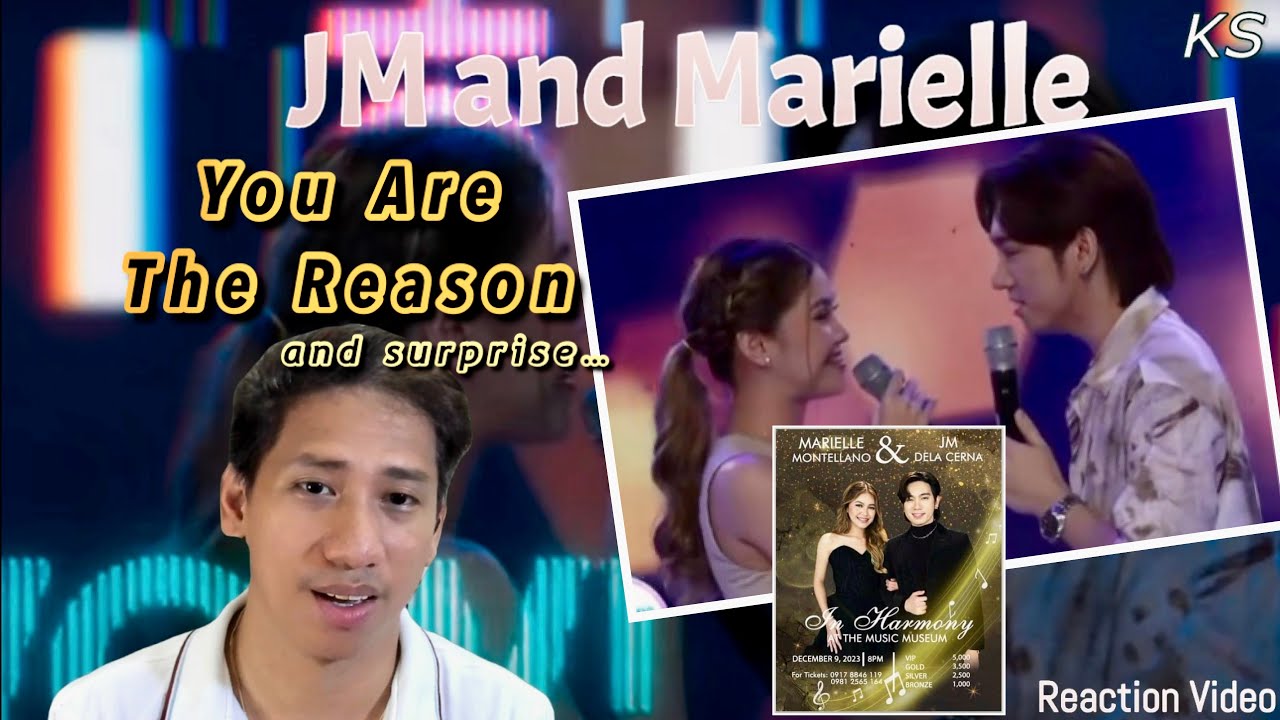 JM and Marielle - You Are The Reason | #KSReactions