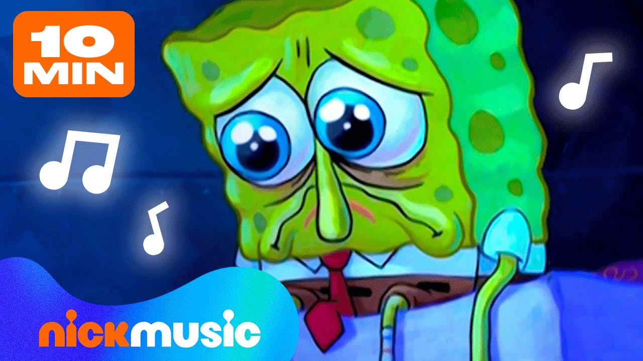 Saddest SpongeBob Songs 😢 | Nick Music
