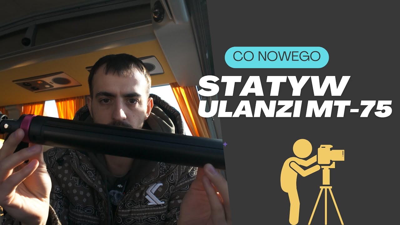 Statyw Ulanzi MT-75 📹 - Czyli małe poręczne cudo !