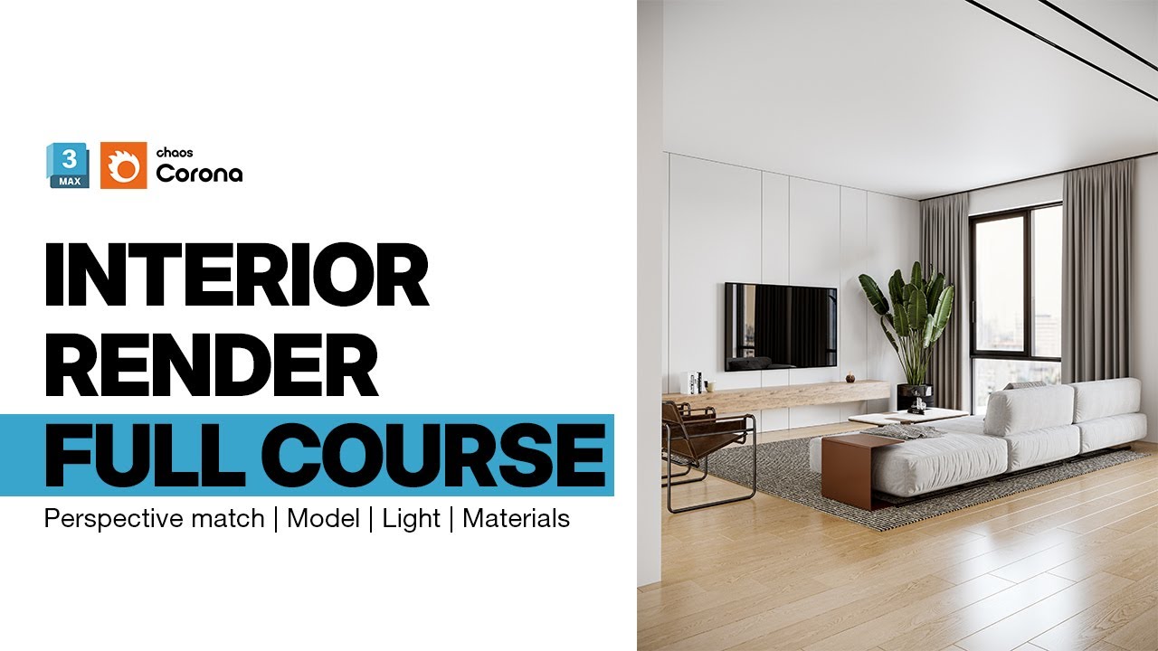 3ds max Tutorial for Beginners! - 3ds Max Modeling + Corona Render Masterclass | Beginner Basics