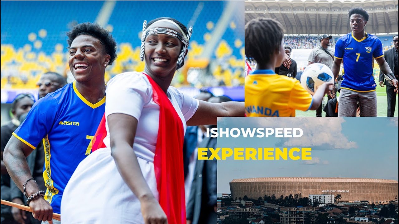 ISHOWSPEED names RWANDA the most beautiful country he's ever visited