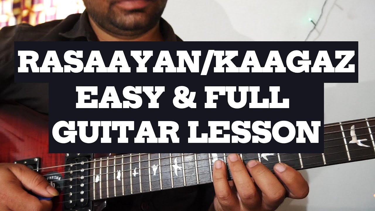 Kaagaz/Rasaayan/Rasayan guitar lesson@shauravbhattarai @kaagaz7220 Easy NEPALI GUITAR LESSON