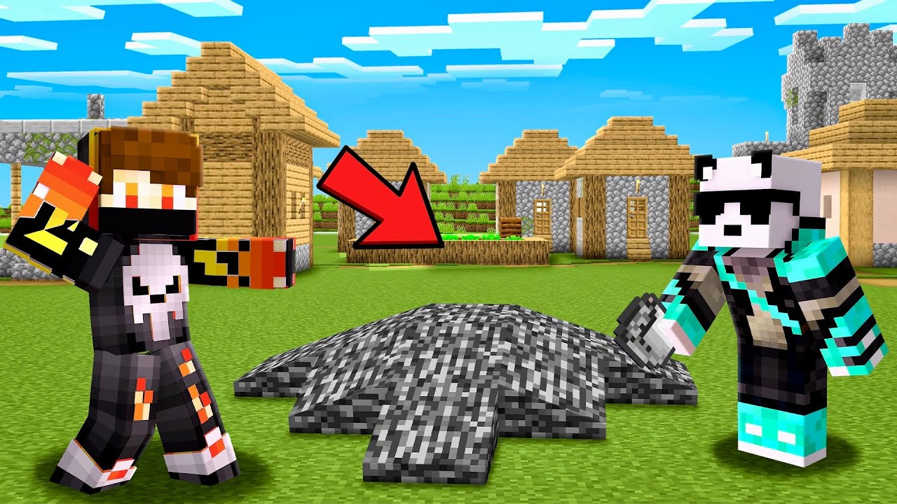 Turning Blocks into LIQUID in Minecraft!