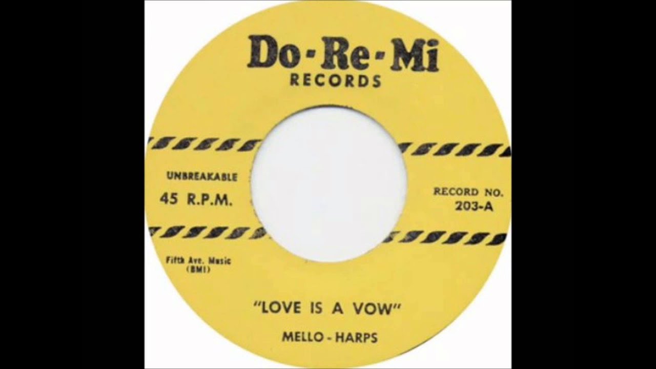 MELLO-HARPS - VALERIE - DO-RE-MI  203 - 1955