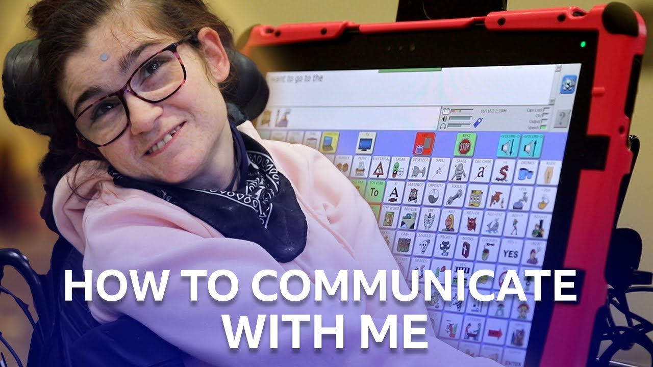 Three Ways To Communicate With Me | Using A Communication Device | BBC The Social