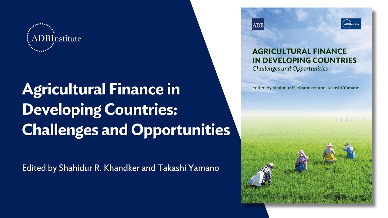 Book: Agricultural Finance in Developing Countries: Challenges and Opportunities