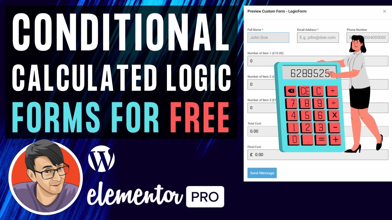 Forminator - Create Conditional Calculated Logic Forms for Free