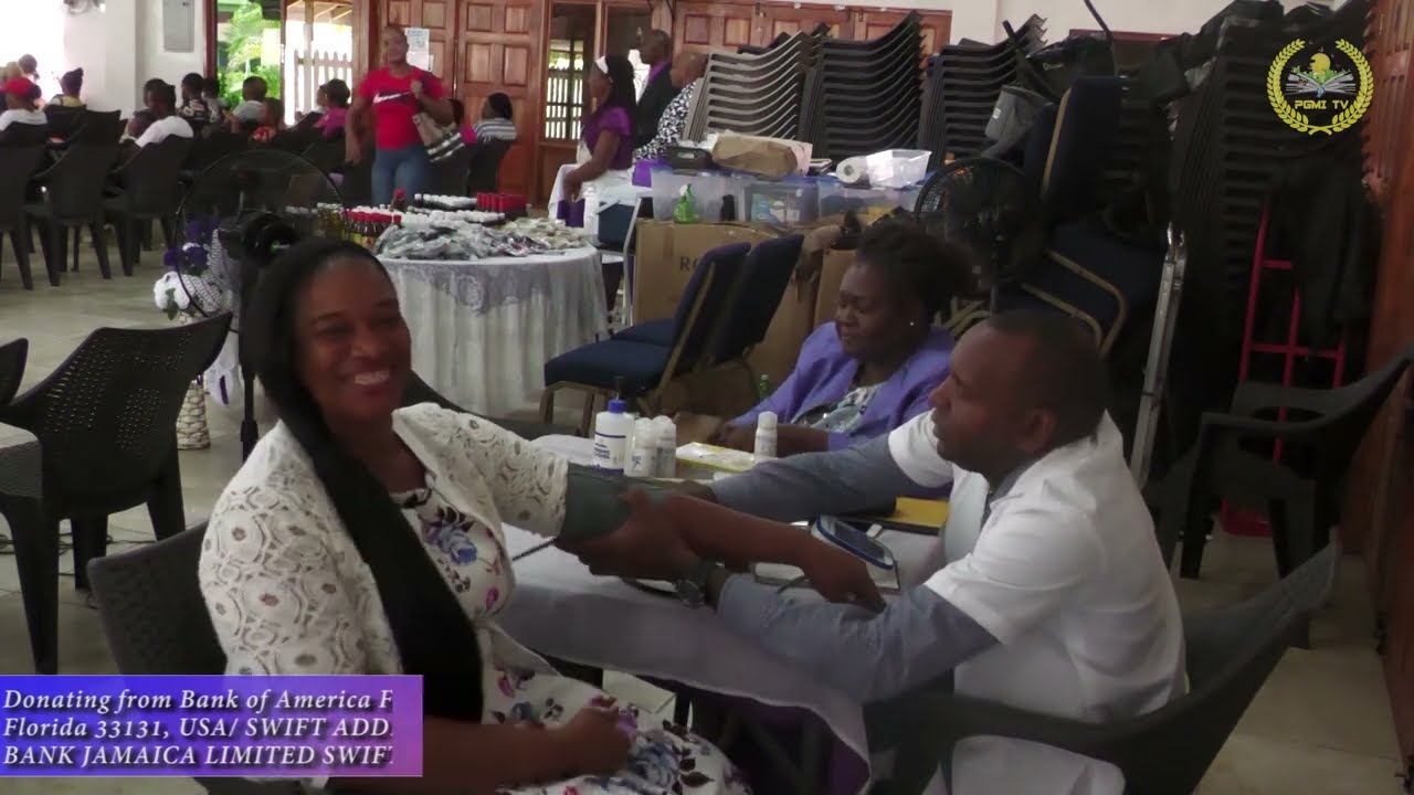 PGMI Free Health Care| Prophet Roydel Rowe| PgmiTv