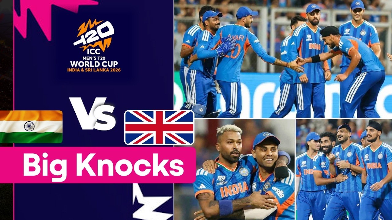 IND vs ENG Semifinal Highlights: Big Knocks Power India Into T20 World Cup 2026 Final