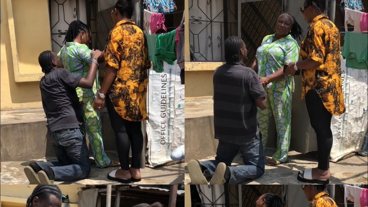 He spent 10years abroad and forgot his mother who suffered to send him, the pa!ns too