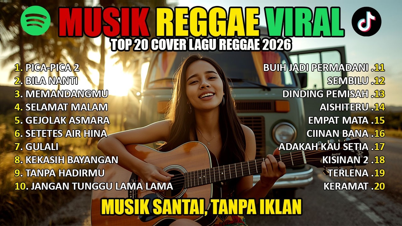 🔴🔥 Lagu Reggae Terbaru 2026 Ska Version | Kumpulan Musik Reggae Santai Terbaik & Teman Kerja