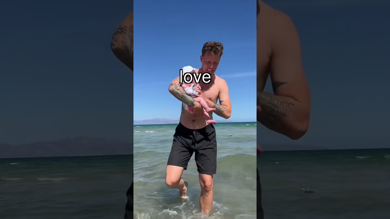 Daddy & daughter beach day 