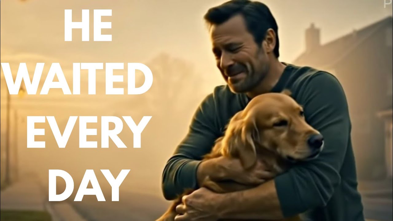 A Dog Who Waited Every Day | A Heart-Touching Pet Story 🐶❤️.#PetStories#DogLovers#HeartTouchingStory
