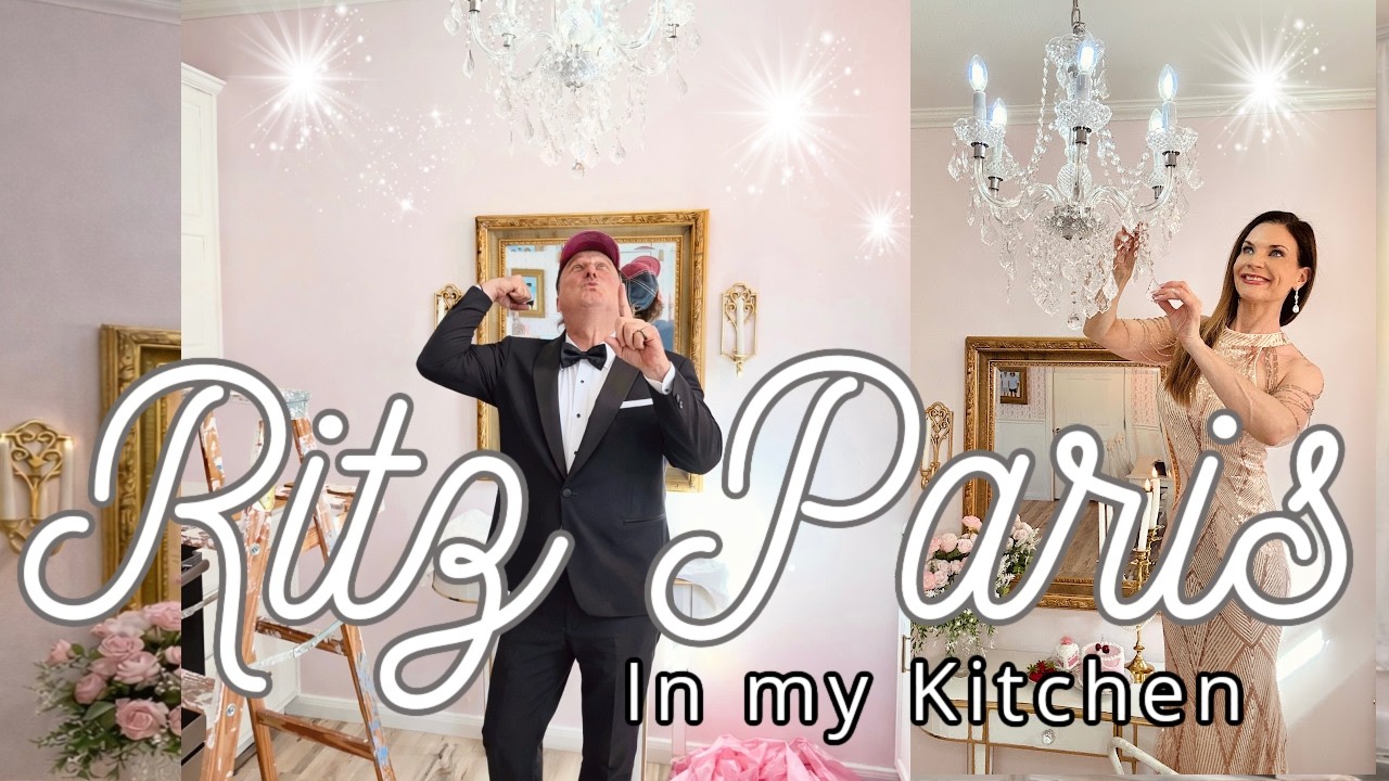 ✨NEW!! DIY RITZ PARIS IN MY KITCHEN~MAKEOVER~Part 5✨🥰 Olivia's Romantic Home DIY