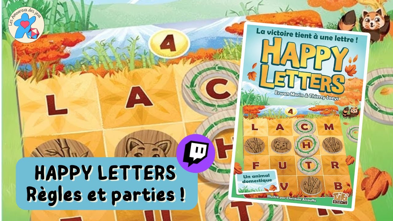 Happy Letters - Règles et parties