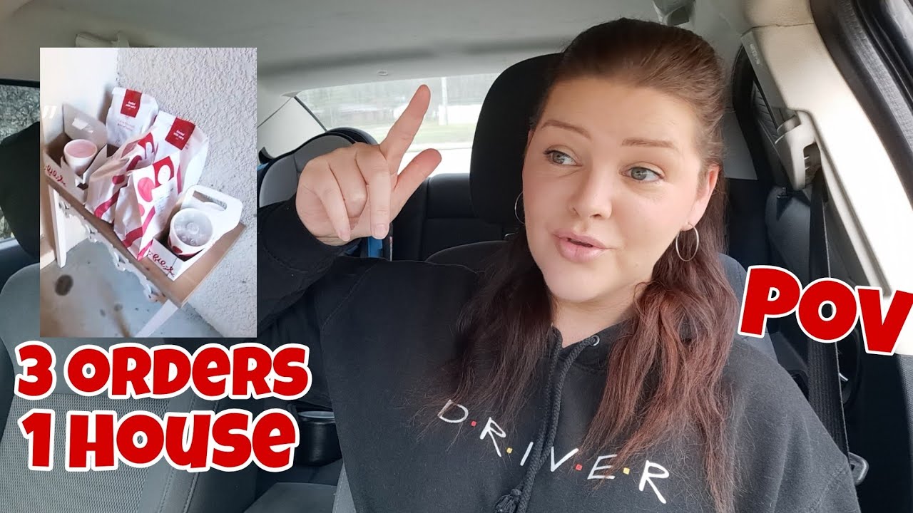 DoorDash Customer Scamming the System?? Deliver Busy Lunch Rush with me