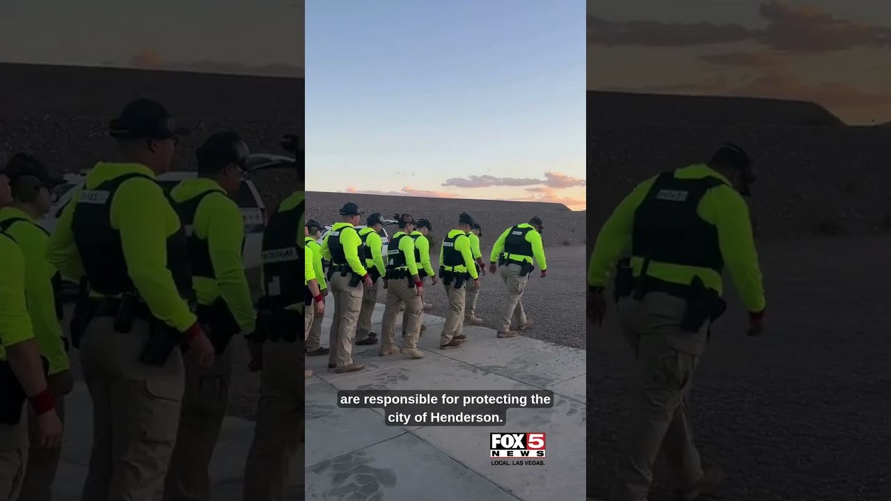 Henderson recruits train with firearms