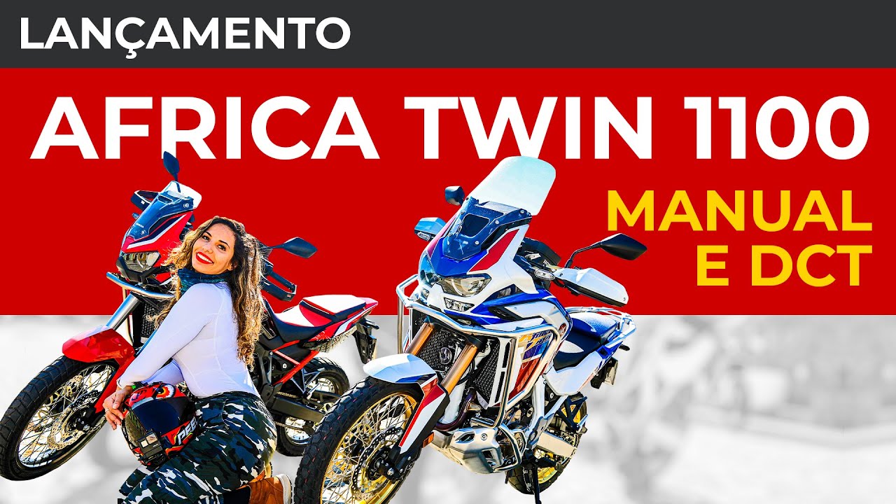 TESTE AFRICA TWIN 1100 DCT E MANUAL | TODAS AS MUDANÇAS, SEGURO, PAINEL | LANÇAMENTO