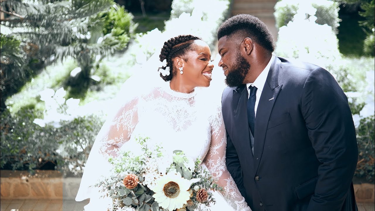 VLOG| OUR WHITE WEDDING IN NIGERIA | Garden+outdoor reception |LYDIA STANLEY