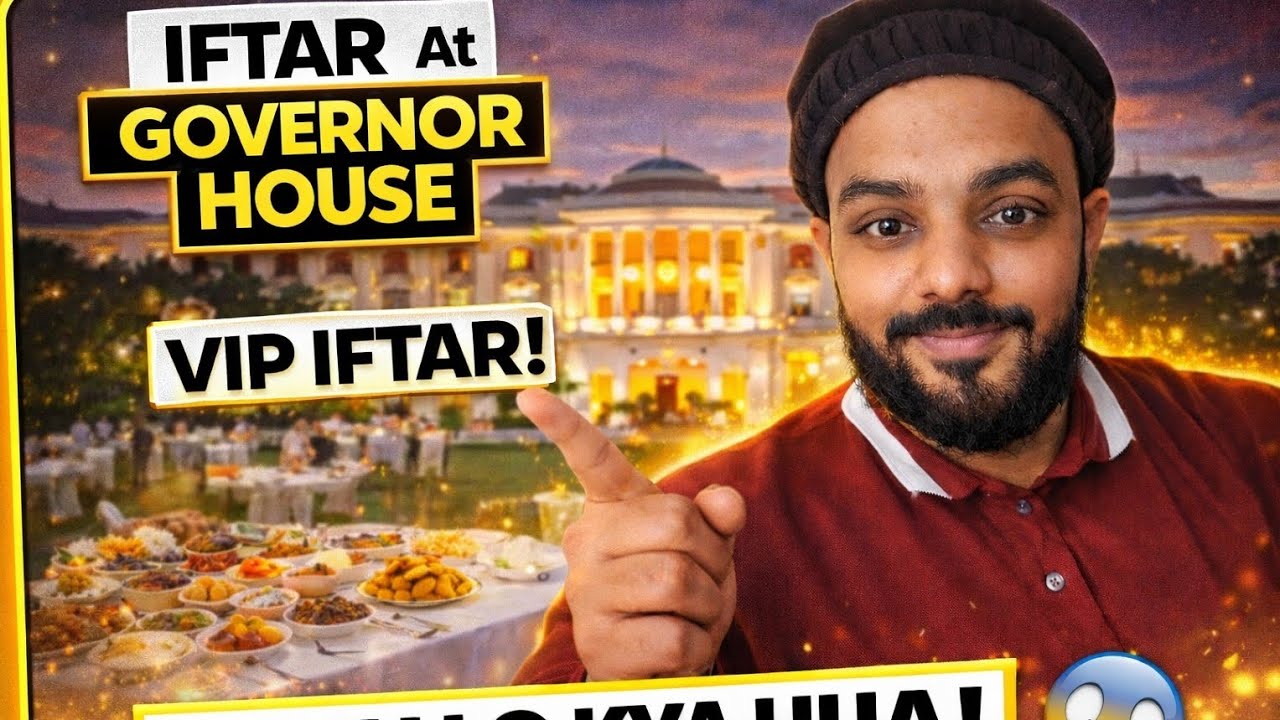 Governor House Mein Iftar 😍 | Aam Logon Ke Sath Yaadgaar Shaam