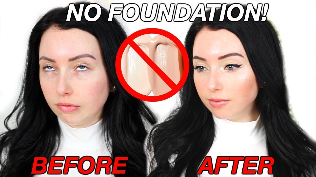 NO FOUNDATION Makeup Routine!