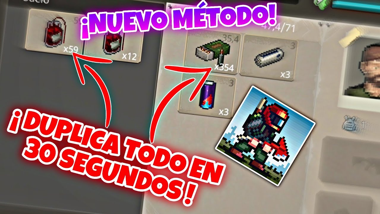 ¡COMO DUPLICAR ITEMS EN MINI DAYZ 2 EN SOLO 30 SEGUNDOS FARMEAS TODO! | Alexz.