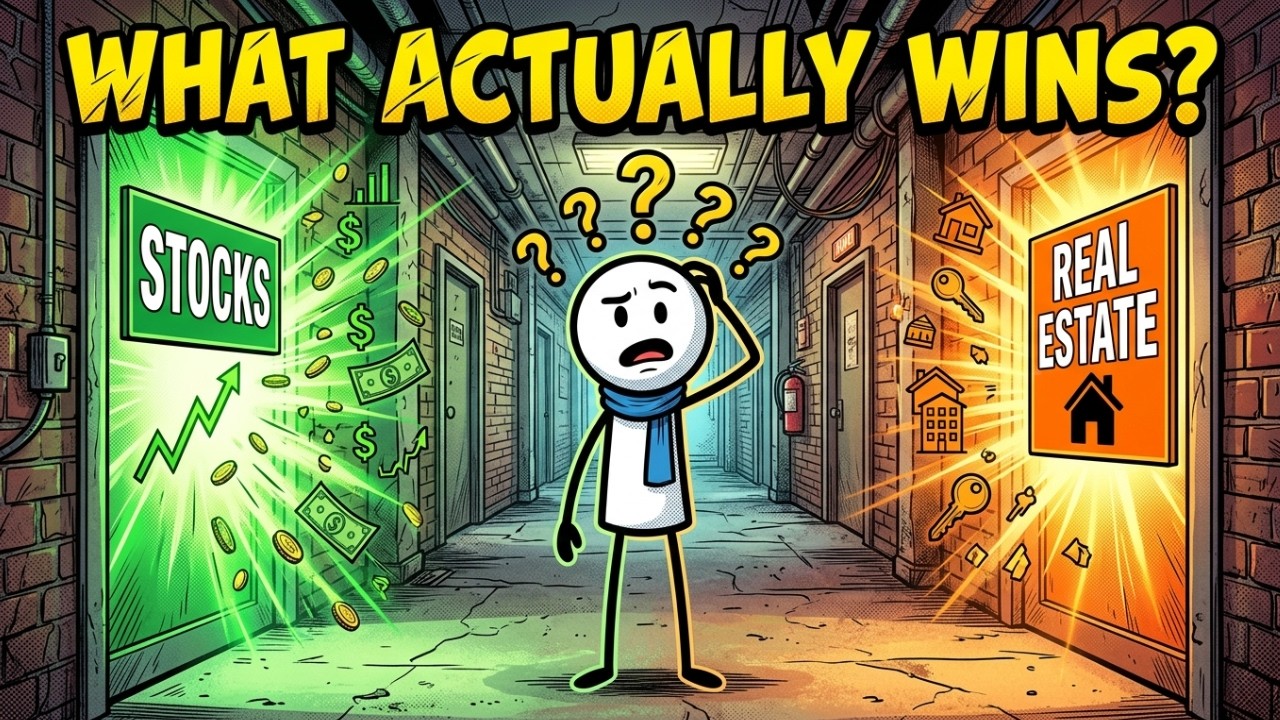 $100K in Stocks vs Real Estate: What Actually Wins?