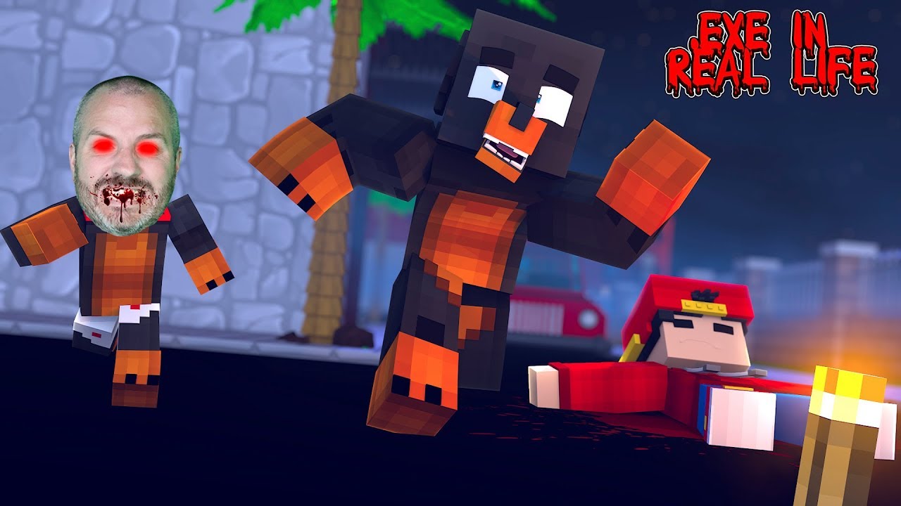 Minecraft - .EXE IN REAL LIFE - BABY MAX IS INFECTED BY RoPo
