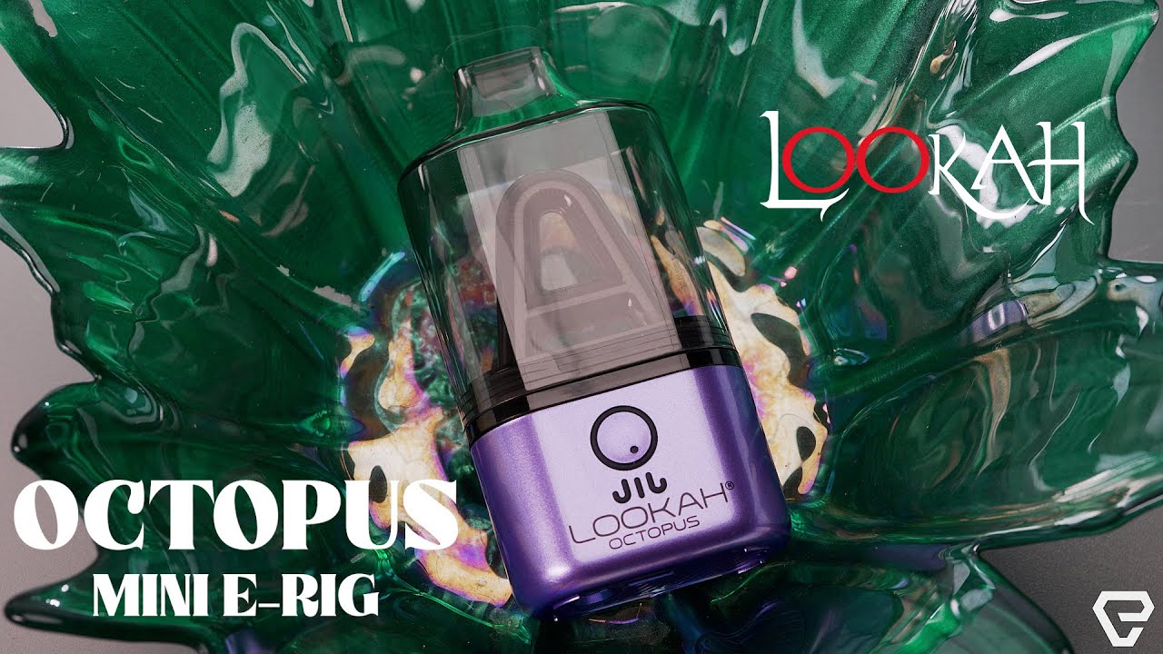 Lookah Octopus Mini E-Rig &mdash; водонепроницаемый зверь, созданный для занятий на ходу! 🔥