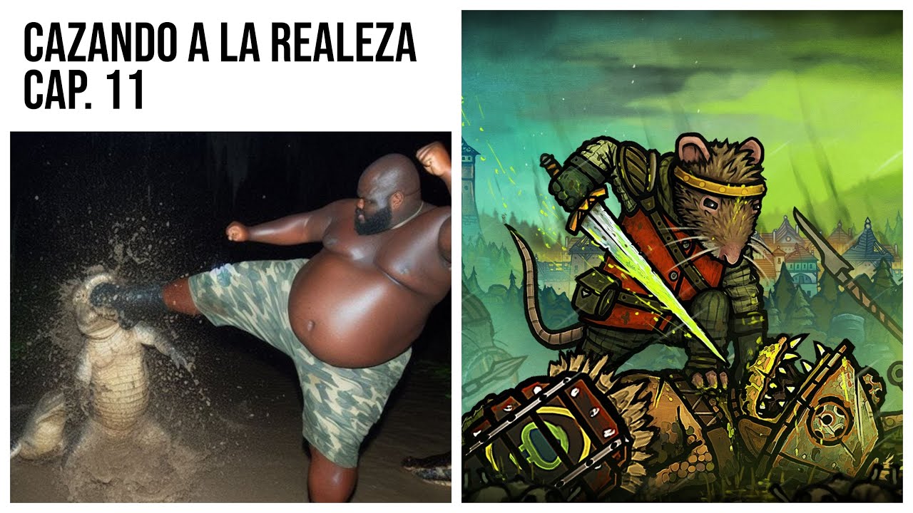 Cazando reptiles y la reina mosquito