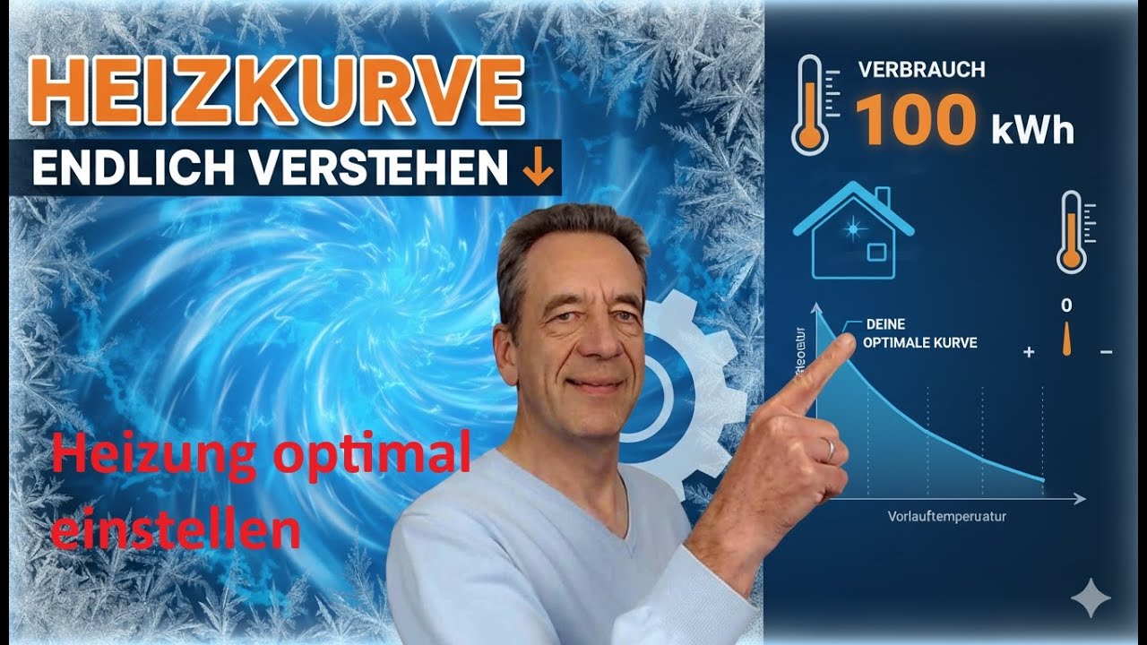 Heizkurve endlich verstehen und Heizung optimal einstellen
