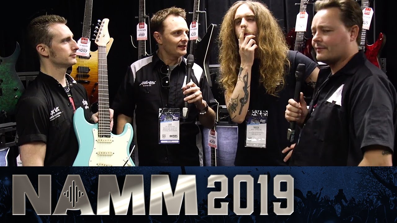 New Schecter Guitars and Live with Nick Johnston