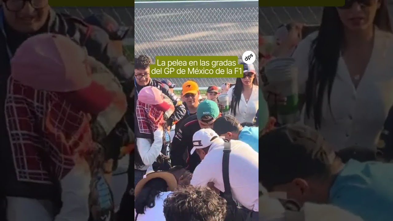 ⚡🏁 &iexcl;Pelea en pleno Gran Premio de M&eacute;xico de F1! 😱