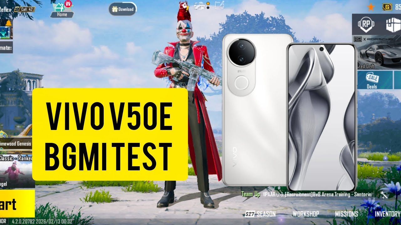 | Levik match test |  Vivo v50e bgmi 60 fps test Dimensity 7300 processor 2.5 GHz Octa-core 