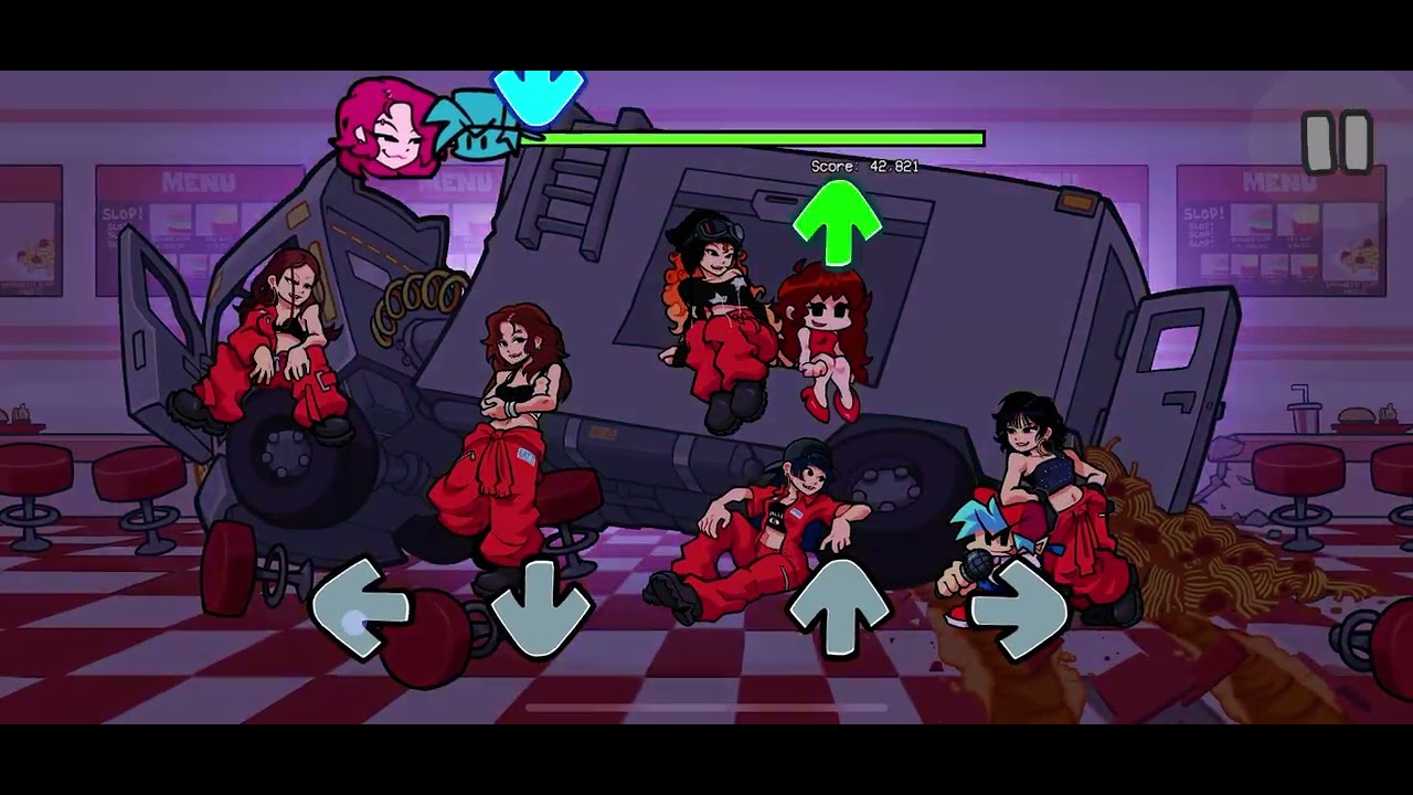 Jugando fnf spaggeti