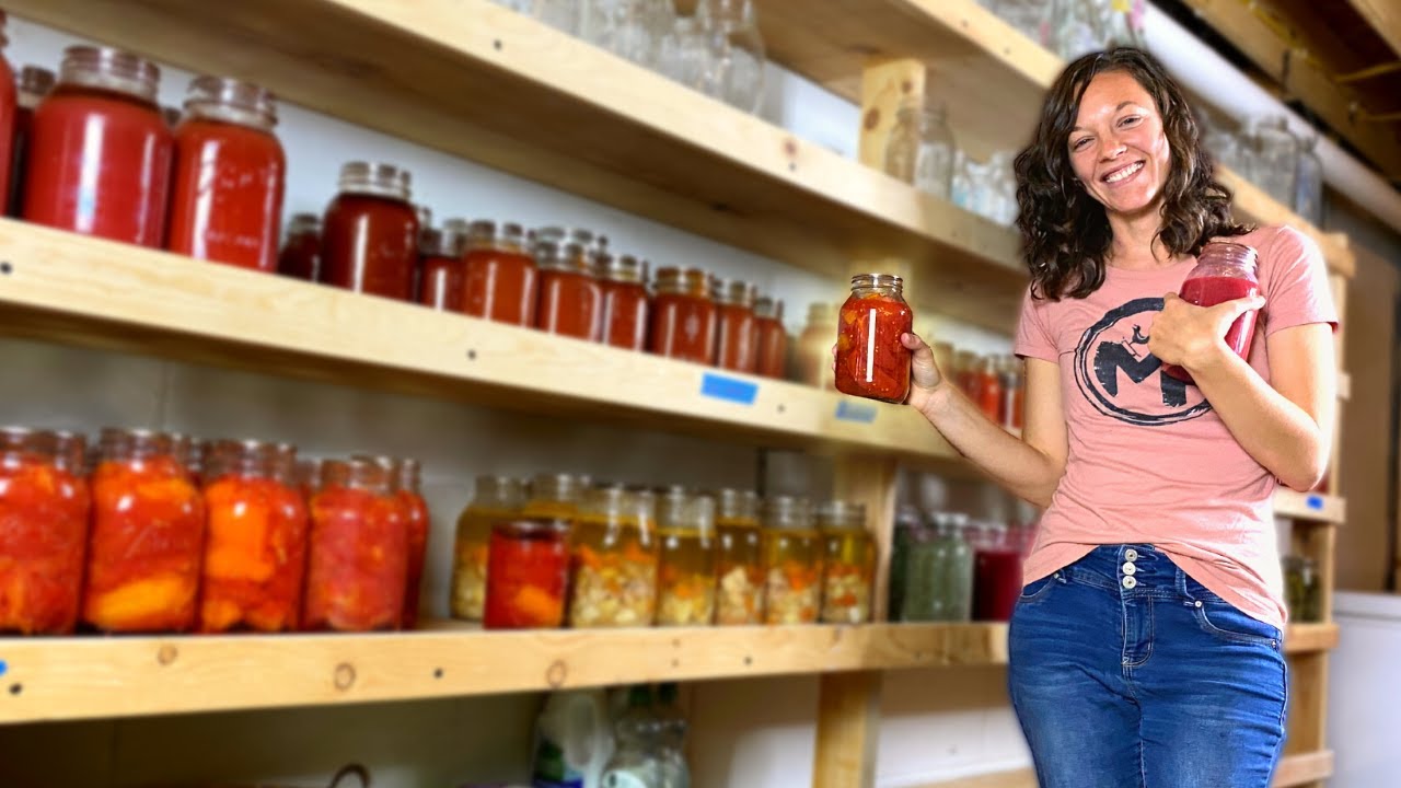 Homestead PANTRY TOUR | Self-Suffiency WITHOUT Burnout