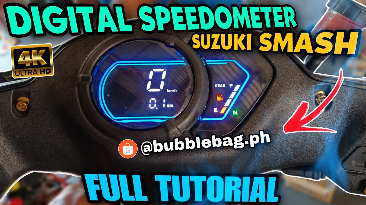PAANO MAG INSTALL NG DIGITAL SPEEDOMETER SA SUZUKI SMASH FULL TUTORIAL - FULL GUIDE INSTALLATION 💯🔥