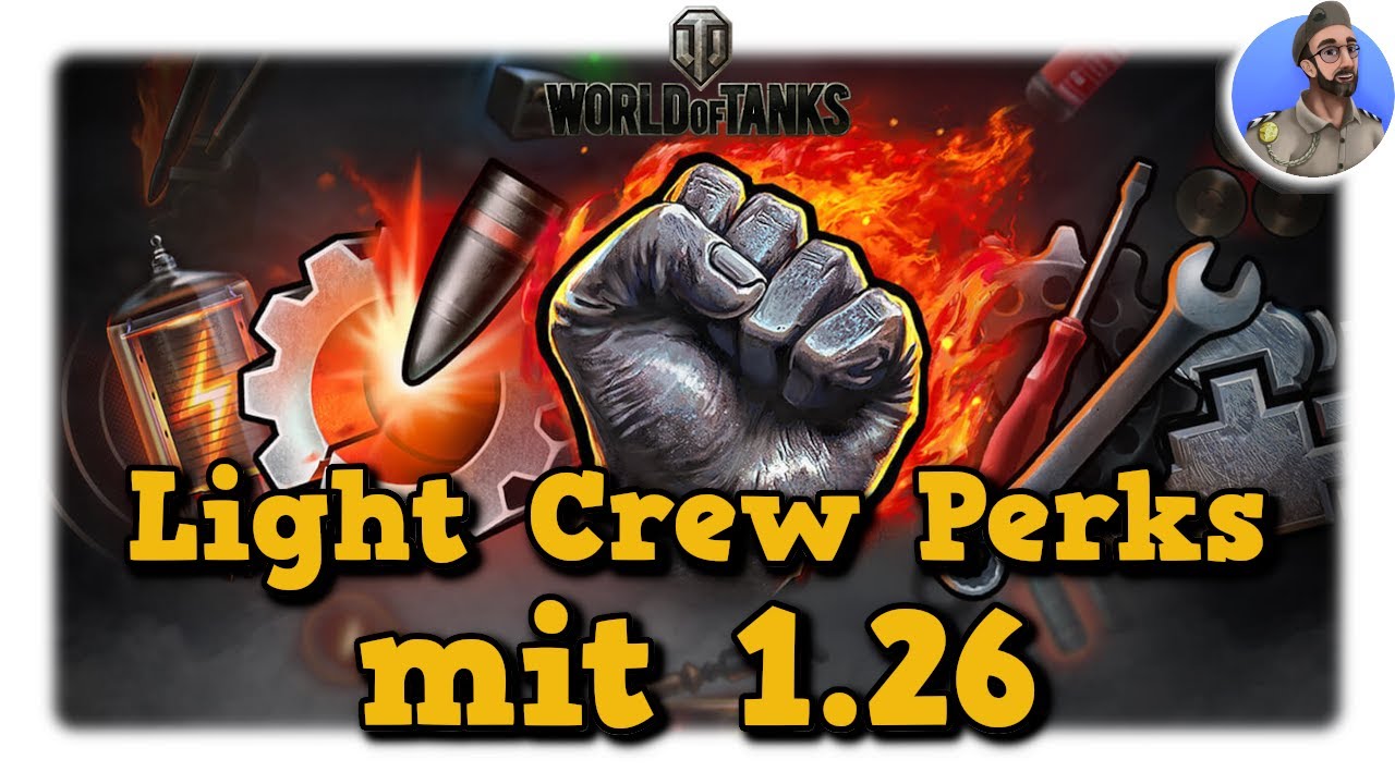 Leichte Panzer Crew Perks mit 1.26 - Was soll ich skillen im Scout? - World of Tanks