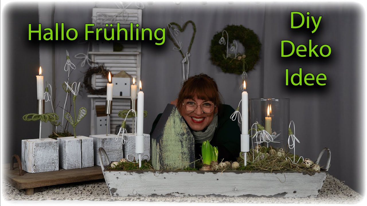 WIE DU SCHNEEGLÖCKCHEN GANZ EINFACH SELBER MACHEN KANNST | IDEEN FÜR DIE FRÜHLINGSDEKO
