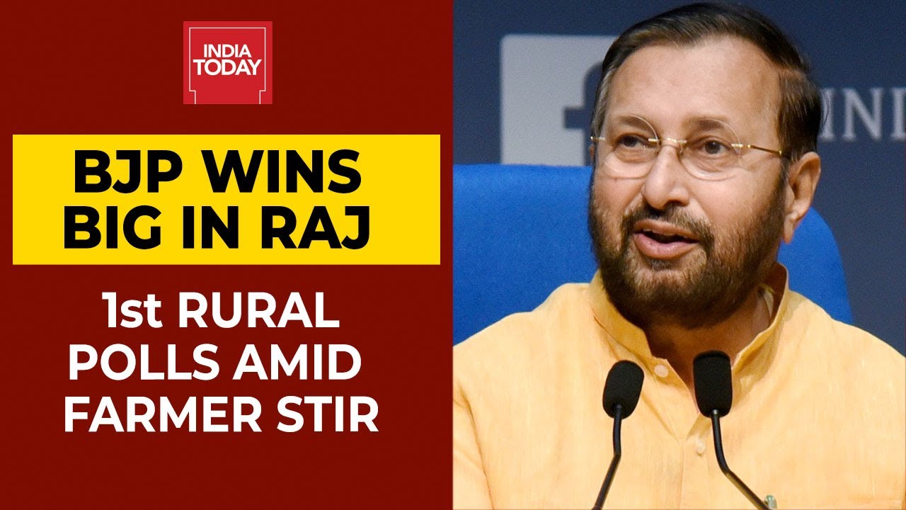 BJP's Victory In Local Body Polls In Rajasthan Is Phenomenal: Prakash Javadekar