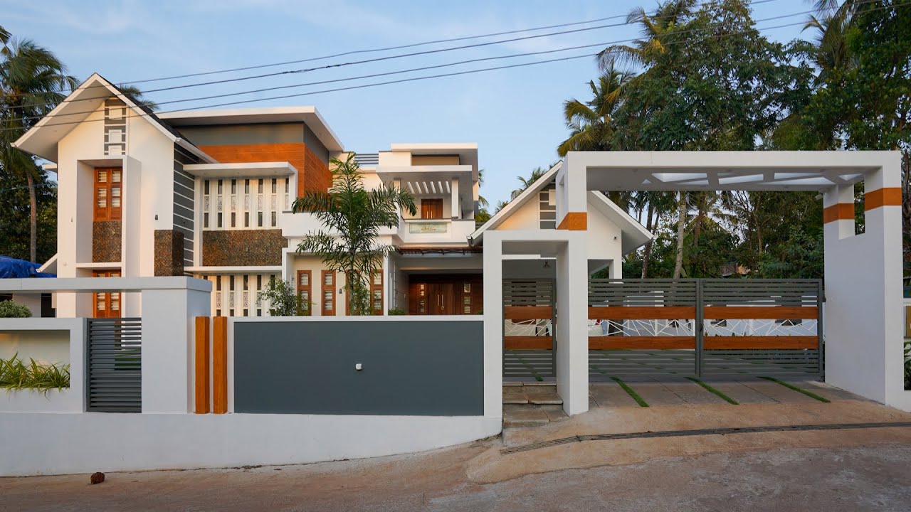 Most beautiful double floor home with eye catching interior design