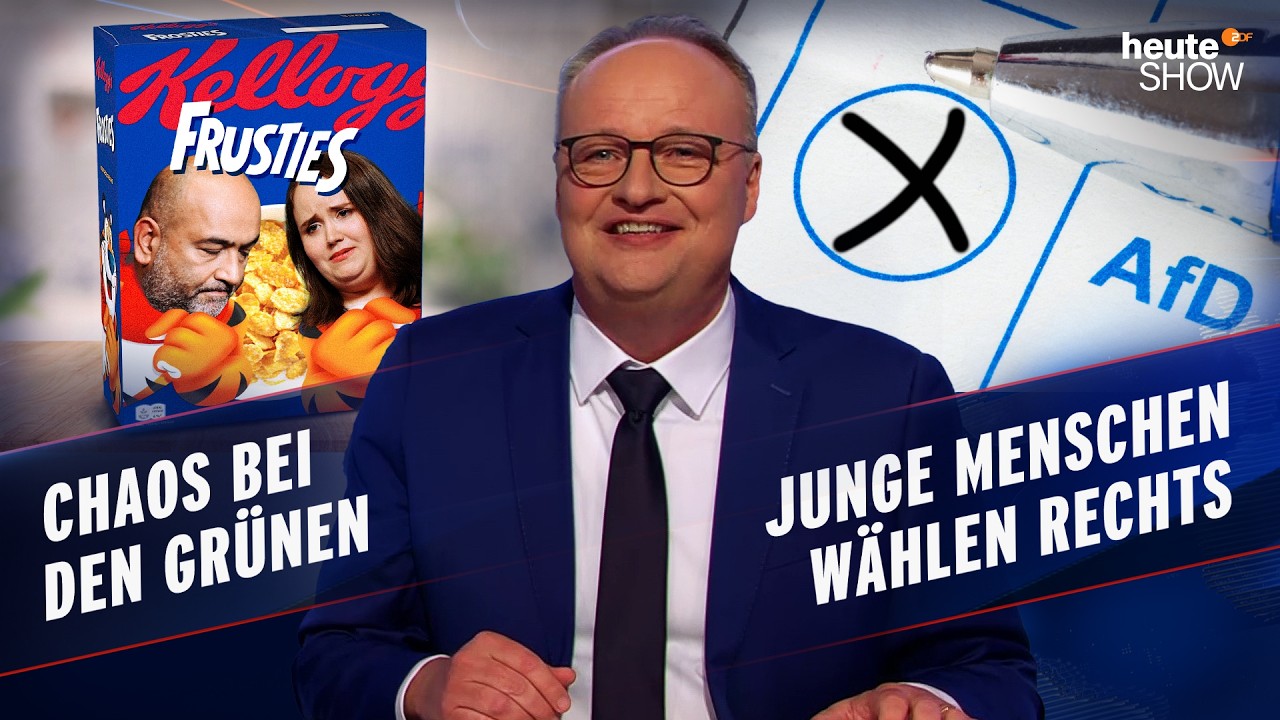 Wahlklatsche und Rücktritte: Die Ampel rutscht immer tiefer in die Krise | heute-show vom 27.09.2024