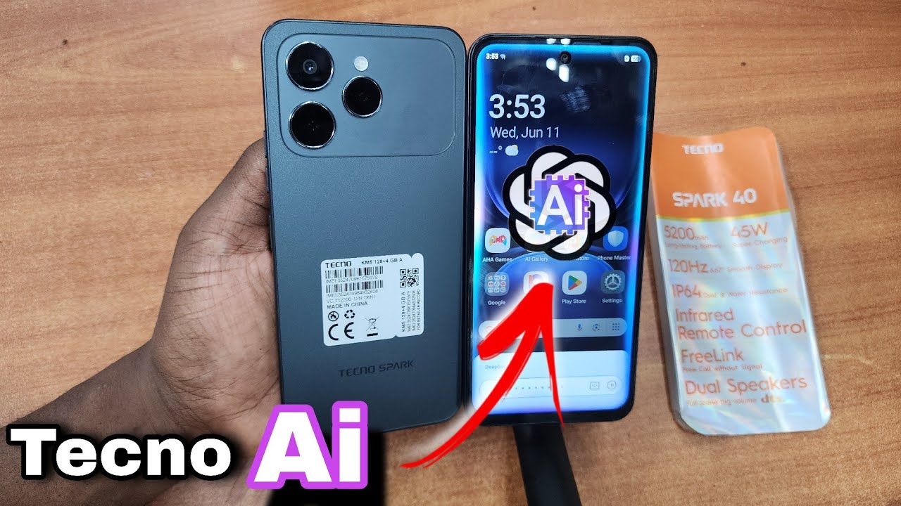Tecno Spark 40 Ai ✨️ Features Fully Explained | Tecno Spark 40 Best ELLA Ai ✨️ tricks Explained