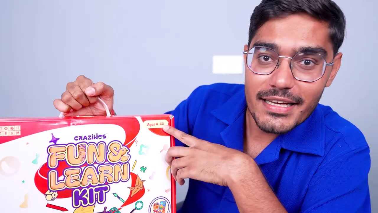 Fun & Learn Kit by CRAZINOS - What&rsquo;s Inside? 🎲 | Unboxing
