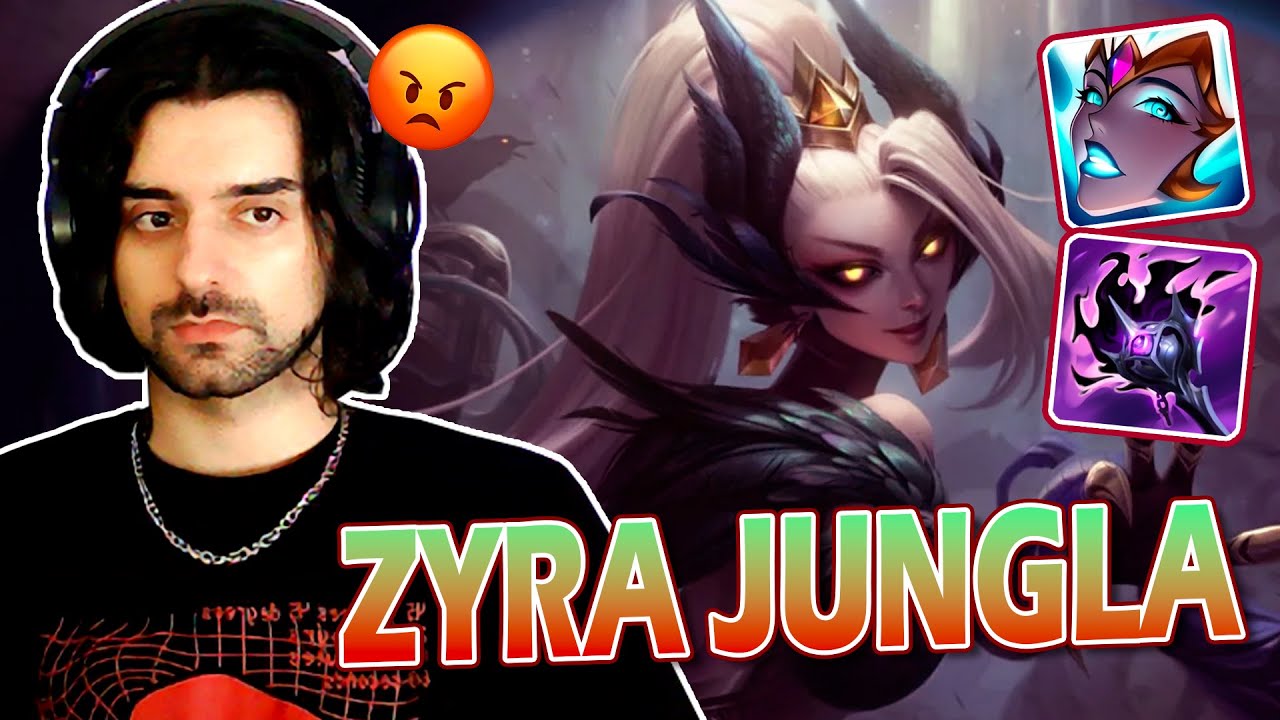 ME PONEN AUTOFILL JUNGLA EN RANKED?? PUES ZYRA JUNGLA 😎 | wakai gameplay completo