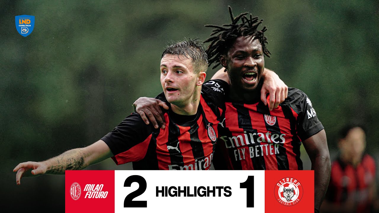 Un gol per tempo: Eletu e Sia firmano la vittoria | Milan Futuro 2-1 Oltrep&ograve; FBC | Highlights