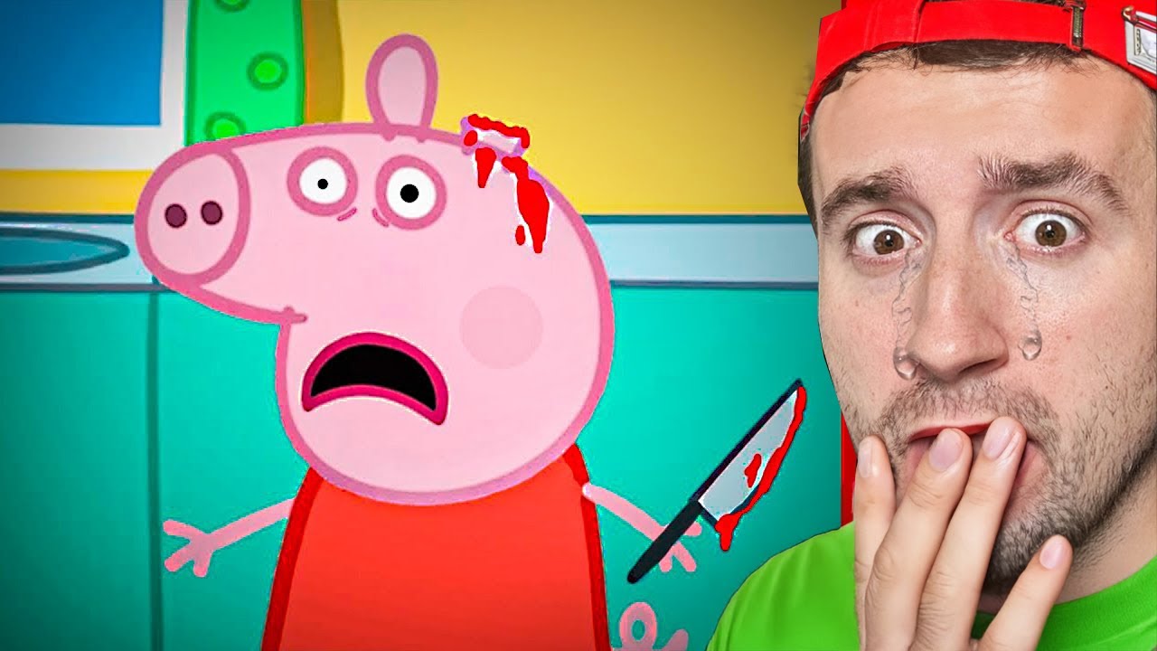 Temná stránka PEPPA THE PIG🐷🔪(děsivé příběhy)