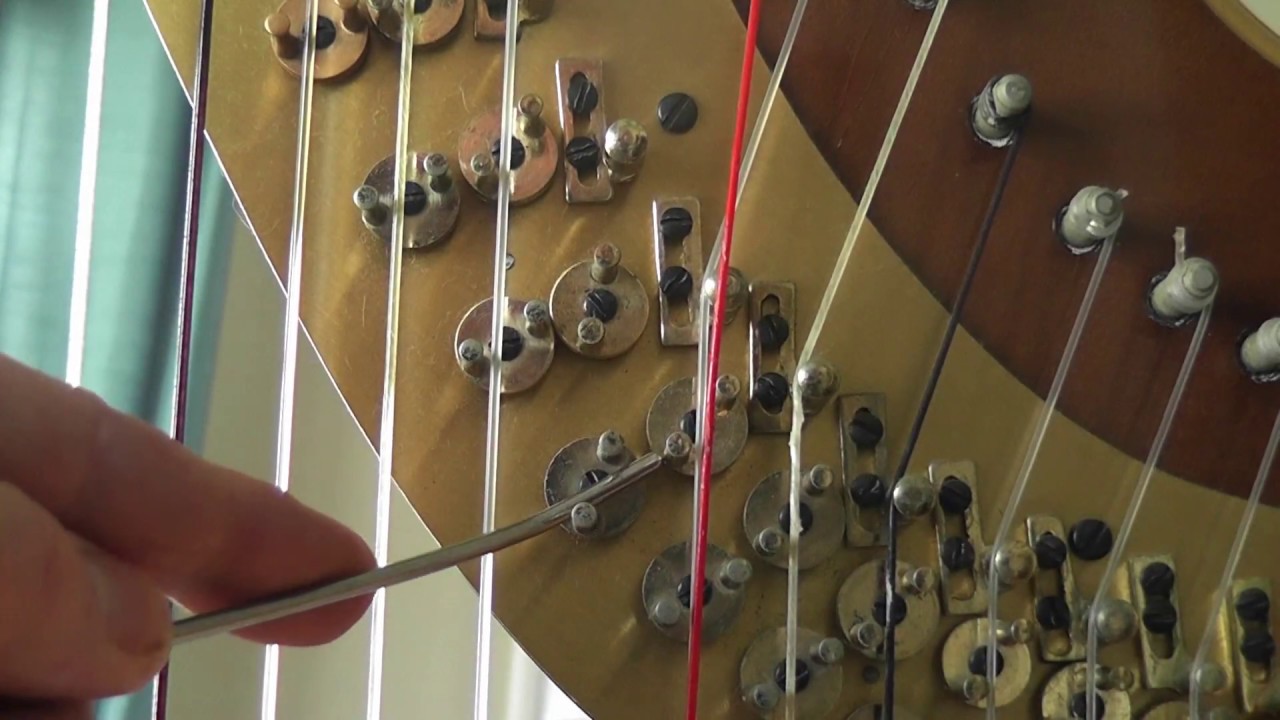Pedal Harp Disc Adjustment
