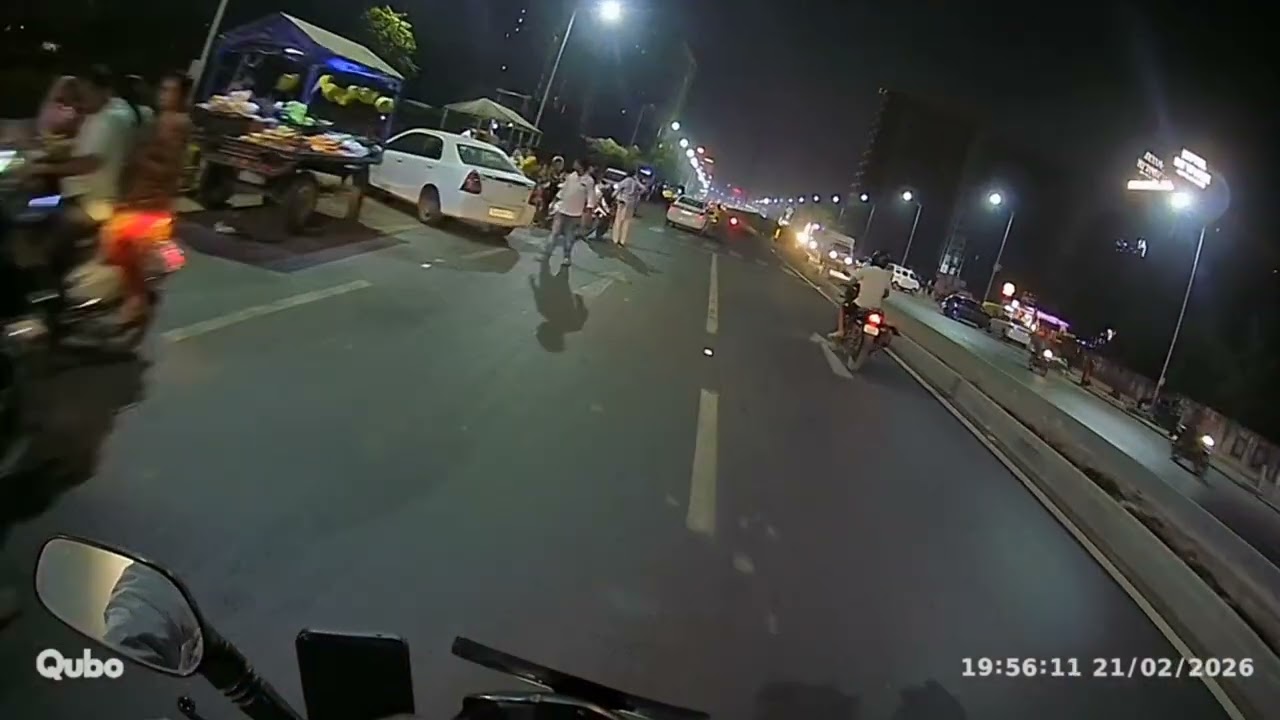 Wrong side driving and encroachment....